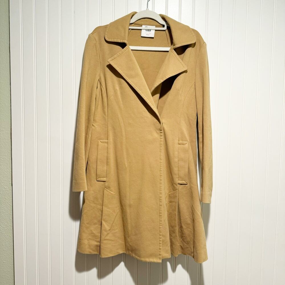 Cabi Tan Casablanca Trench Coat Size Small